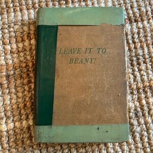 Vintage Leave it to Beany Hardback book novel Lenora Mattingly Weber